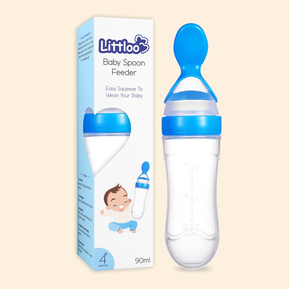Littloo Littloo Littloo Baby Spoon Feeder (Silicone) Littloo Littloo Littloo Baby Spoon Feeder (Silicone)